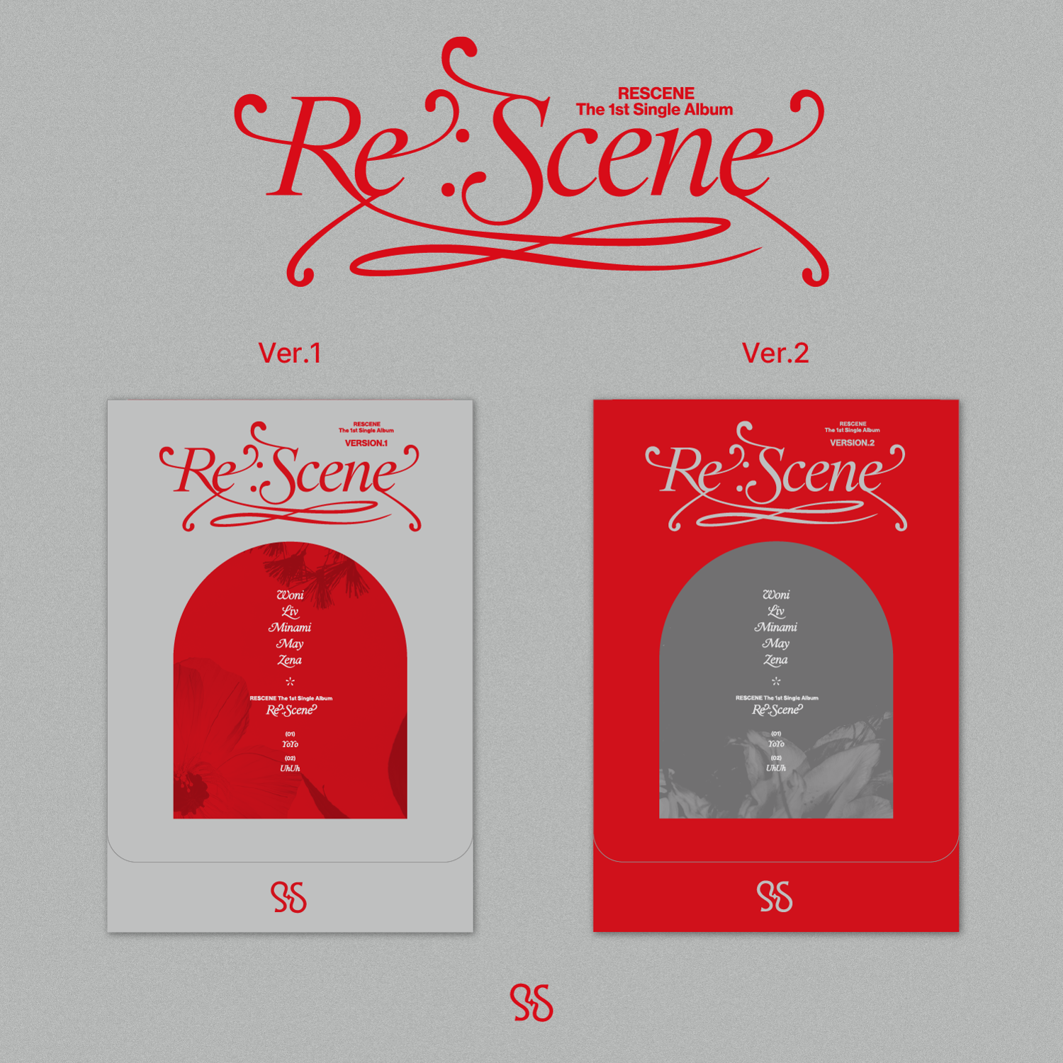 RESCENE (리센느) - 싱글 1집 [Re:Scene] (PLVE ver.) (세트)