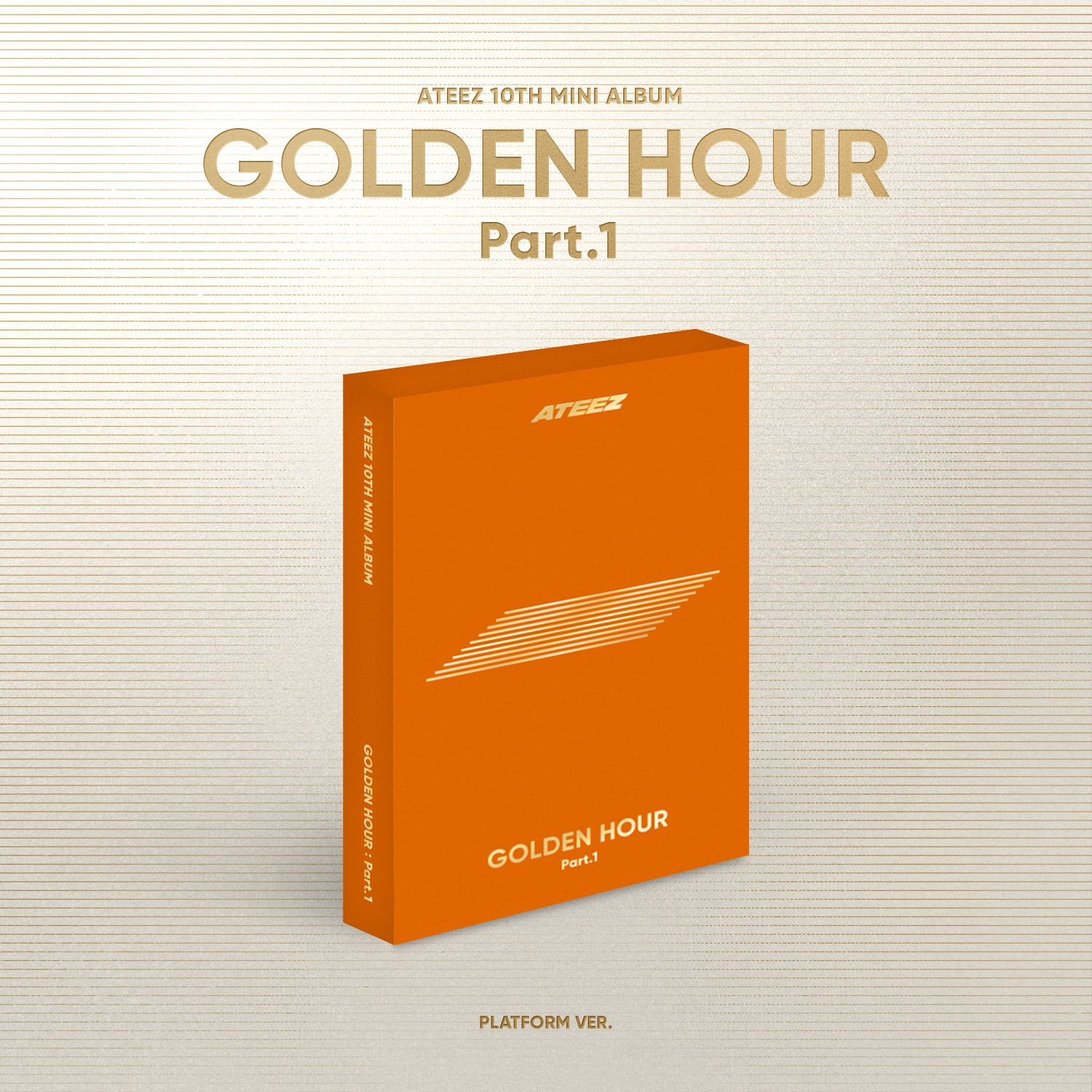 ATEEZ(에이티즈) - 미니 10집 [GOLDEN HOUR : Part.1](Platform VER.)